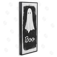 Stupell Studio | Charming Ghost with Boo Text