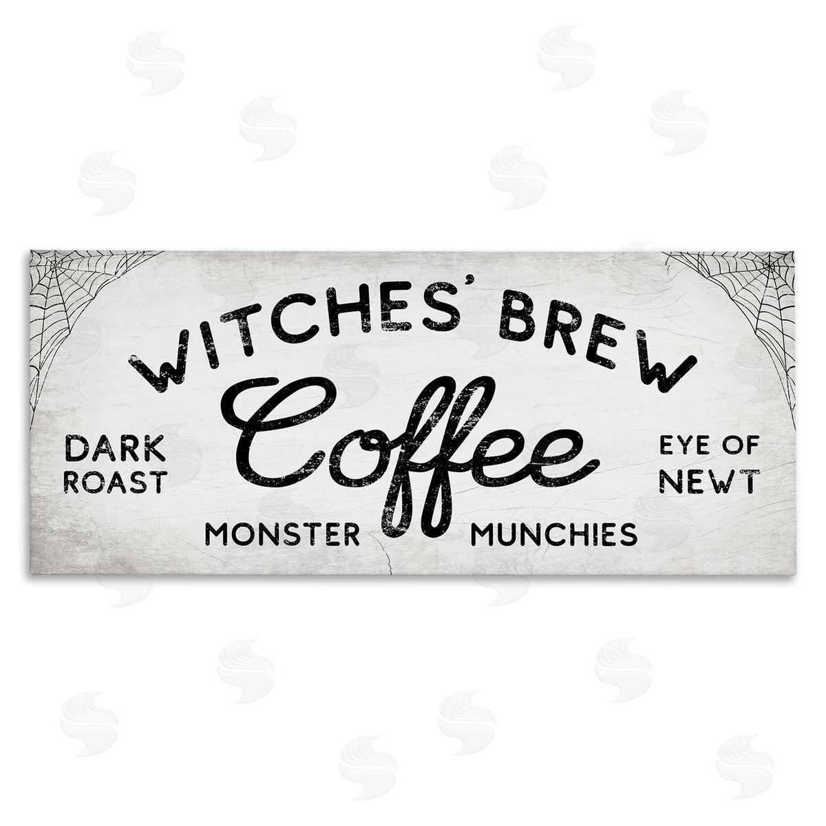 Stupell Studio Witches' Brew Coffee Charming Halloween Canvas Wall Art