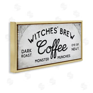 Stupell Studio | Witches' Brew Coffee Charming Halloween