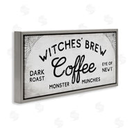 Stupell Studio | Witches' Brew Coffee Charming Halloween