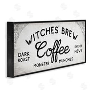 Stupell Studio | Witches' Brew Coffee Charming Halloween