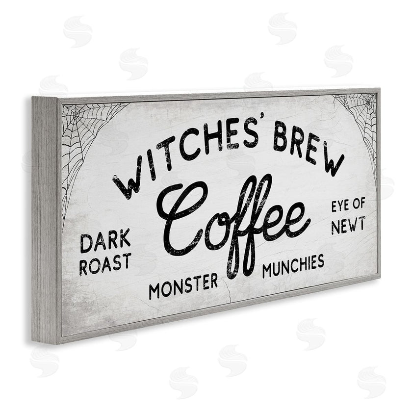 Stupell Studio | Witches' Brew Coffee Charming Halloween