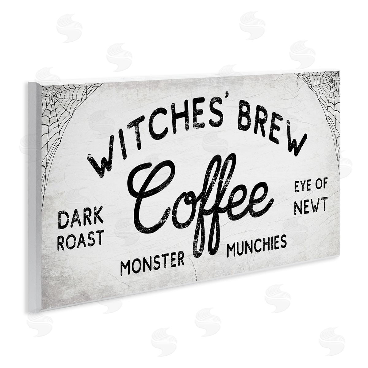 Stupell Studio Witches' Brew Coffee Charming Halloween Wall Plaque Art