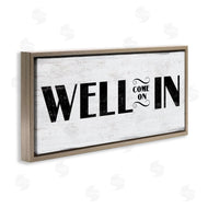 Stupell Studio | Well Come On In Rustic Design