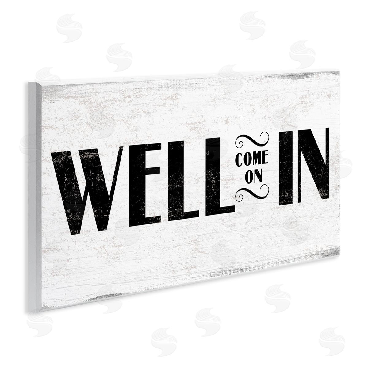 Stupell Studio Well Come On In Rustic Design Wall Plaque Art