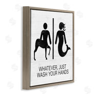 Stupell Studio | Wash Your Hands Mythical Centaur Mermaid