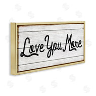 Stupell Studio | Love You More Country Design