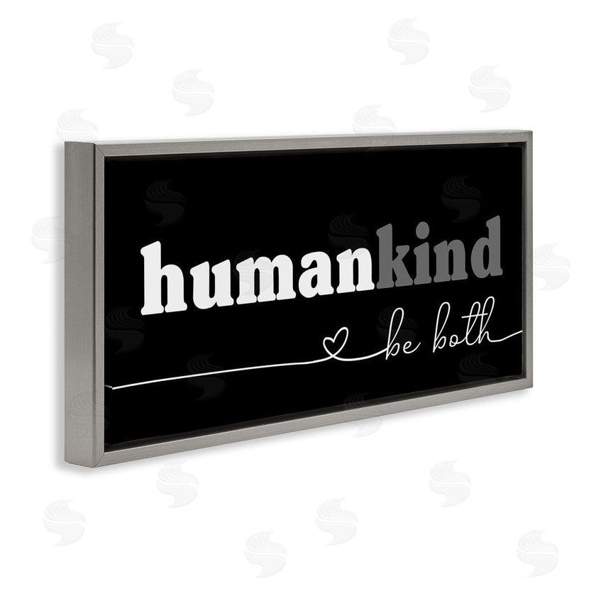 Stupell Studio | Human Kind Motivational Phrase