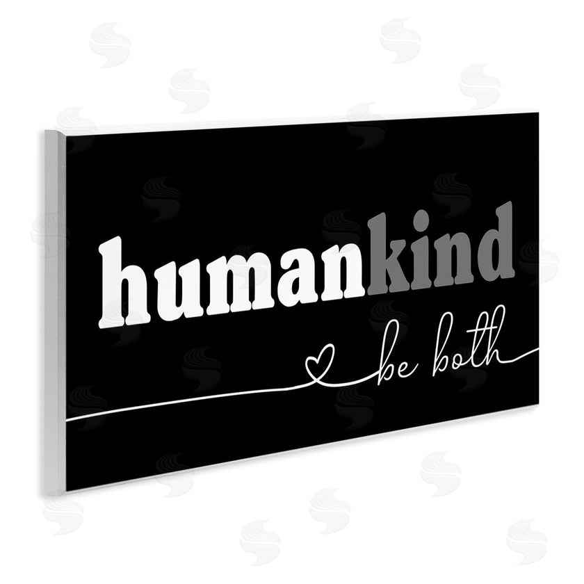 Stupell Studio | Human Kind Motivational Phrase