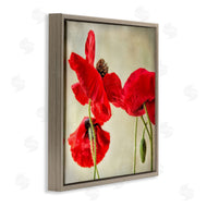 Dianne Poinski | Radiant Red Poppy Floral Details