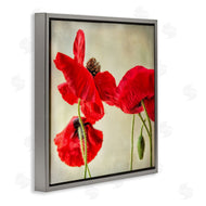 Dianne Poinski | Radiant Red Poppy Floral Details