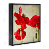 Dianne Poinski | Radiant Red Poppy Floral Details