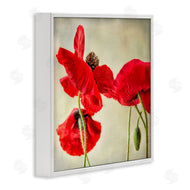 Dianne Poinski | Radiant Red Poppy Floral Details