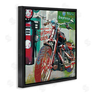 Ray Foster | Motorcycle Gas Station Pop Art