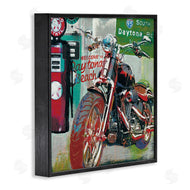 Ray Foster | Motorcycle Gas Station Pop Art