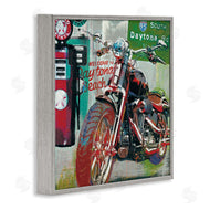 Ray Foster | Motorcycle Gas Station Pop Art