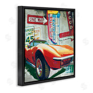 Ray Foster | Vibrant Sports Car Pop Art