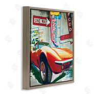 Ray Foster | Vibrant Sports Car Pop Art