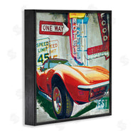 Ray Foster | Vibrant Sports Car Pop Art