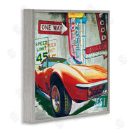 Ray Foster | Vibrant Sports Car Pop Art