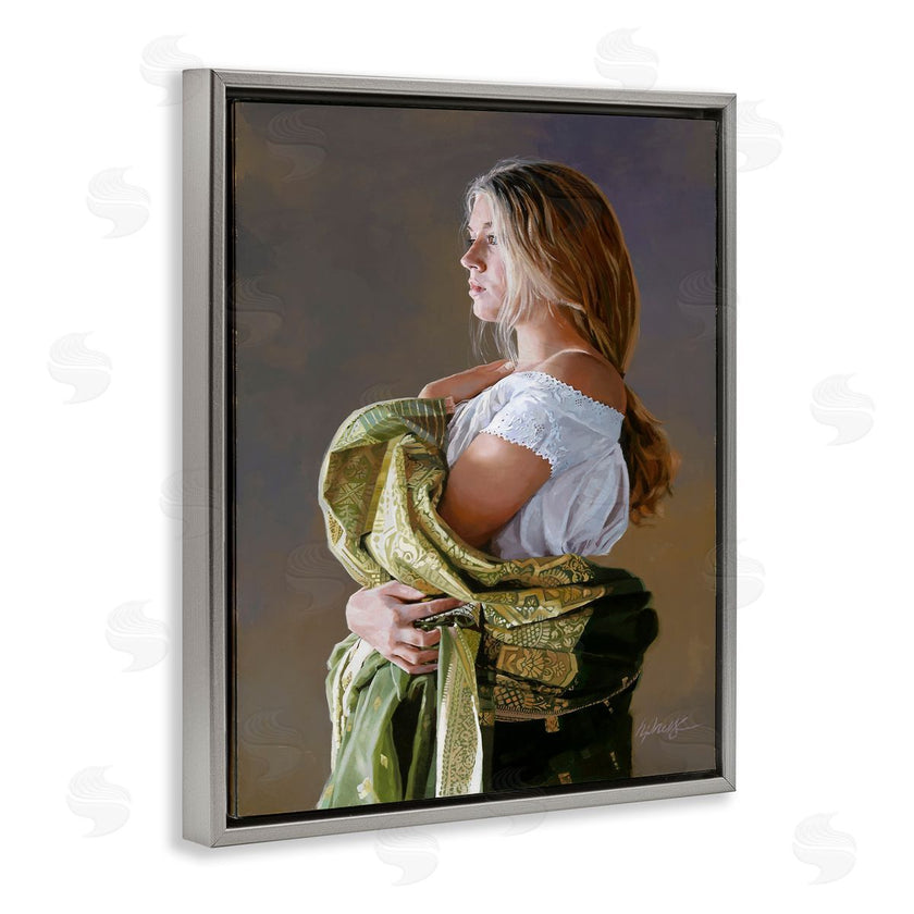 Heide Presse | Woman with Intricate Cloth