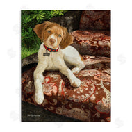 Sueellen Ross | Country Dog Floral Paisley Chair