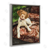 Sueellen Ross | Country Dog Floral Paisley Chair