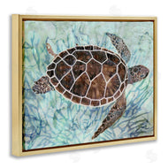 Stellar Design Studio | Intricate Sea Tortoise Blue Coral