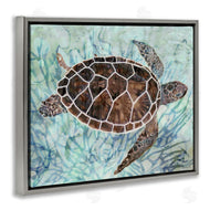 Stellar Design Studio | Intricate Sea Tortoise Blue Coral