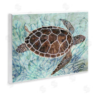 Stellar Design Studio | Intricate Sea Tortoise Blue Coral