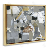 Smith Haynes | Grey Brown Linework Abstract Shapes