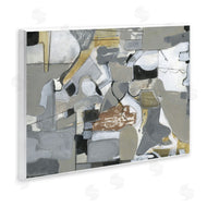 Smith Haynes | Grey Brown Linework Abstract Shapes