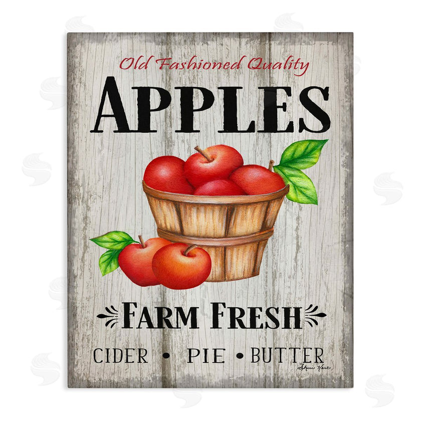 Sheri Hart | Rustic Farm Fresh Apple Sign