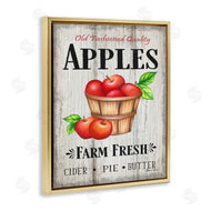 Sheri Hart | Rustic Farm Fresh Apple Sign
