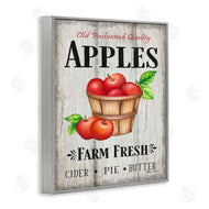 Sheri Hart | Rustic Farm Fresh Apple Sign