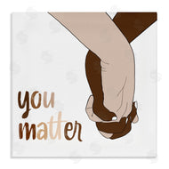 Emily Navas | You Matter Diverse Hands Minimal Design