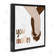 Emily Navas | You Matter Diverse Hands Minimal Design