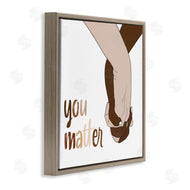Emily Navas | You Matter Diverse Hands Minimal Design