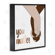 Emily Navas | You Matter Diverse Hands Minimal Design