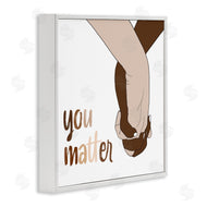 Emily Navas | You Matter Diverse Hands Minimal Design