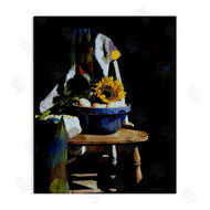 Heide Presse | Sunflower Chair Dark Still Life
