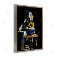Heide Presse | Sunflower Chair Dark Still Life