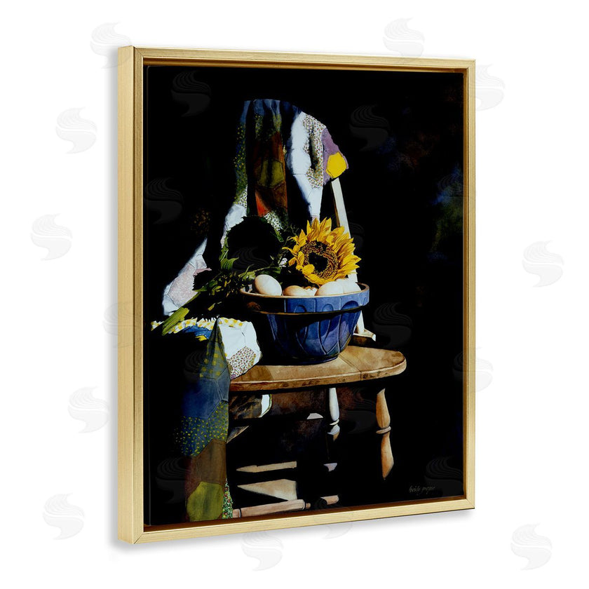 Heide Presse | Sunflower Chair Dark Still Life