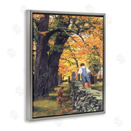 Heide Presse | Boy on Wall with Dog
