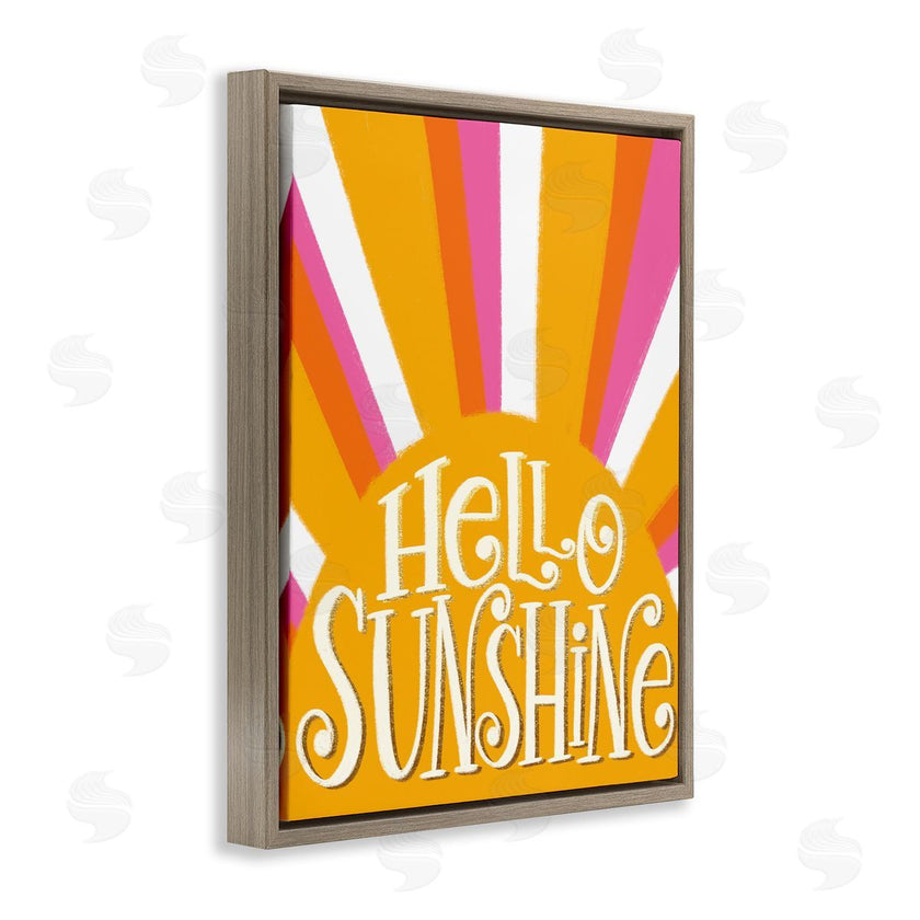 Taylor Shannon Designs | Hello Sunshine Yellow Stripes