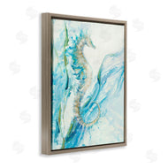 Dina D'Argo | Nautical Seahorse Blue Ocean