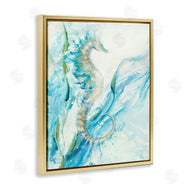 Dina D'Argo | Nautical Seahorse Blue Ocean