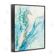 Dina D'Argo | Nautical Seahorse Blue Ocean