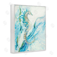 Dina D'Argo | Nautical Seahorse Blue Ocean