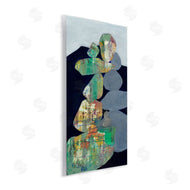 Ruth Fromstein | Stacked Rocks Abstract Blue Green